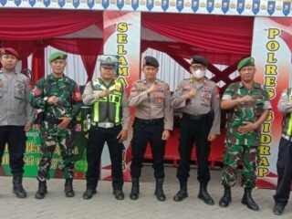 OPS KETUPAT 2026: BABINSA KORAMIL 03/MARITENGNGAE PEMANTAU POS TERPADU GANGGAWA DI LAKESSI