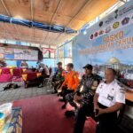 Kolaborasi TNI Suksekqn Lebaran,  Koramil Nusa Penida Bersiaga Di Posko Terpadu Lebaran Pelabuhan Banjar Nyuh