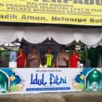 Hari Ketiga Lebaran, Kodim 1302/Minahasa Tetap Siagakan Personel di Pos Pam Terpadu.