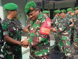 Kasdim Tabanan Tekankan Disiplin dan Loyalitas Saat Pimpin Apel Kembali Cuti Hari Raya