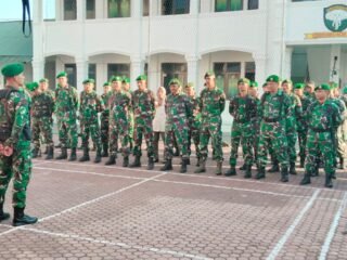 Apel Kembali Cuti Lebaran di Makodim 0103/Aceh Utara, Soliditas Prajurit Kembali Menguat