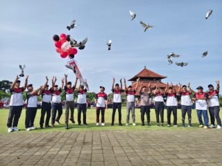 Porjar Kabupaten  Klungkung Resmi Dibuka, Letkol Sidik Pramono Tegaskan Jungjung Sportifitas, Raih Prestasi Dan Jaga Persatuan Generasi Muda Di Bumi Mahottama