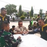 Semangat Prajurit Warnai Ujian Kenaikan Tingkat Pencak Silat Militer Korem 011/Lilawangsa