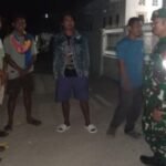 Tingkatkan Keamanan Desa, Babinsa Rasabou Aktif Laksanakan Ronda Malam
