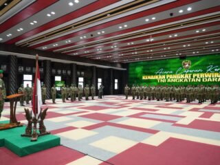47 Pati TNI AD Naik Pangkat, Kasad Tekankan Kepemimpinan dan Adaptasi