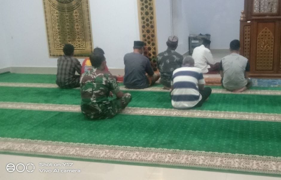 Pererat Silaturahmi, Babinsa Kodim 1420/Sidrap Gelar Safari Subuh Berjemaah di Seluruh Wilayah Binaan