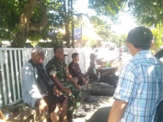 Babinsa Koramil 1015-03/Mentawa Baru Ketapang Melaksanakan Komsos Dengan Warga Binaan