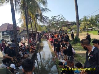 Ratusan Peserta Ikuti Lomba Mancing Di Negari, Serka Gede Adiasa Gelar Pengamanan