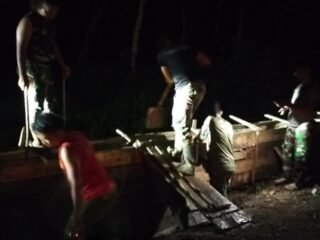 Komitmen Prajurit di Lokasi TMMD 127