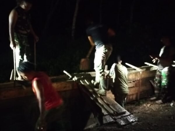 Komitmen Prajurit di Lokasi TMMD 127