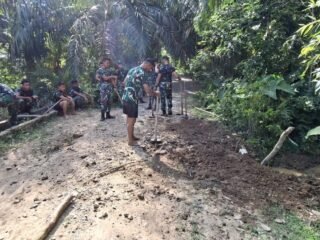 Infrastruktur Irigasi TMMD Ke-127 Kodim 0105/Abar Buka Peluang Sejahtera