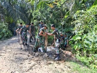 Bersama Rakyat, TMMD Ke-127 Kodim 0105/Abar Alirkan Harapan