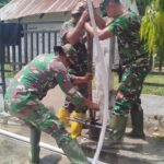 Kodim 0105/Abar Melalui TMMD Ke-127 Jawab Kebutuhan Dasar Warga