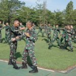 Usai Upacara, Prajurit Korem 012/TU Asah Kemampuan Beladiri Taktis