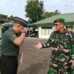 Upacara Khidmat di Makodim 1005/Barito Kuala, Dua Anggota Resmi Pindah Satuan