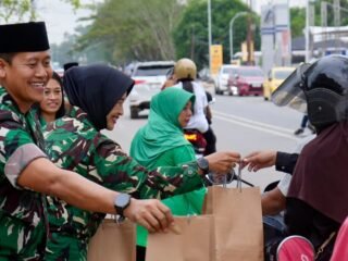 Pererat Kemanunggalan, Koramil 0909-01/Sangatta Gelar Aksi Sosial Ramadan