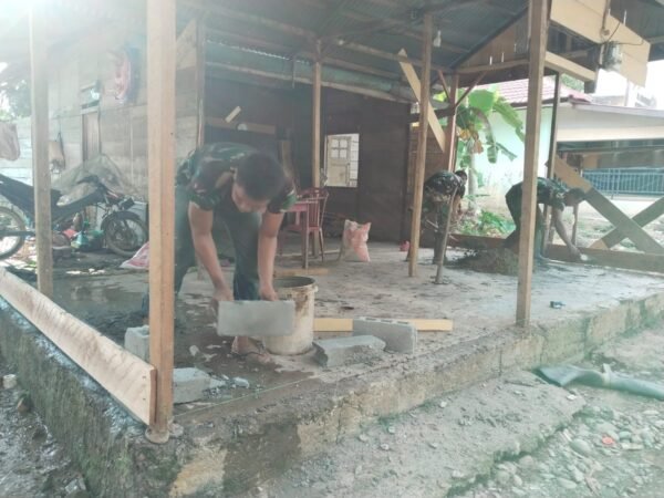 Kodim 0105/Abar Lewat TMMD Ke-127 Wujudkan Hunian Layak