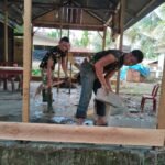 Dari Kayu Lapuk ke Batako Kokoh, TMMD Ke-127 Kodim 0105/Abar Bergerak