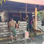 Gotong Royong Satgas dan Warga Percepat Rehab RTLH