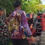 Babinsa Koramil 01/Jaya Pantau Penggilingan Padi Warga di Desa Babahie