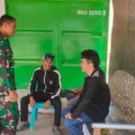 Jaga Kondusivitas Wilayah Kepulauan, Sertu Mat Holik Laksanakan Komsos Bersama Security PT DIB