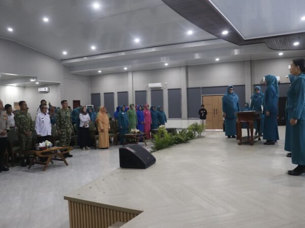 Kolaborasi TNI, Pemda, dan TP PKK Diperkuat dalam Pelantikan di Kutai Timur