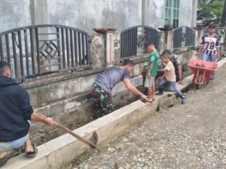 Aksi TMMD Bangkitkan Desa dari Ancaman Sampah