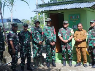 Tim Wasev Tinjau TMMD Ke-127, Jajaran Korem 012/TU Turut Mendampingi