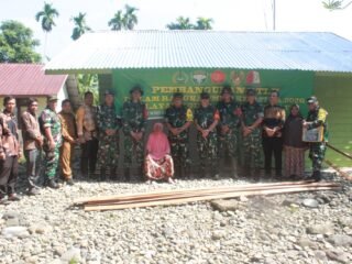 Harapan Seorang Lansia Terjawab di Program TMMD Nagan Raya