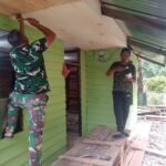 Semangat Gotong Royong Warnai Perehaban RTLH Program TMMD