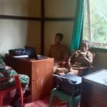 Babinsa Koramil 1203-10/Sandai Perkokoh Kemanunggalan Melalui Pendampingan Wilayah