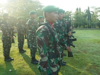 Upacara Bendera Korem 012/TU Tanamkan Jiwa Nasionalisme Prajurit