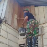 Rehabilitasi RTLH oleh Satgas TMMD Kodim 0105/Aceh Barat Jajaran Korem 012/TU Masuki Tahap Finishing