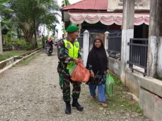 Warga Lueng Jawa Sambut Hangat Penutupan TMMD