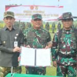 Upacara Penutupan TMMD ke-127 Kodim 0105/Aceh Barat Dipimpin Kasdam Iskandar Muda