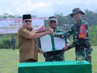 Kodim 0116 Nagan Raya Tuntaskan Pembangunan Desa Lewat TMMD
