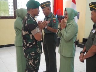 Tradisi Purna Tugas Kodim 1001/HSU–Balangan Pererat Silaturahmi Keluarga Besar TNI