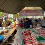 Ratusan Warga Antusias Ikuti Bazar Murah Kodim 0105/Abar
