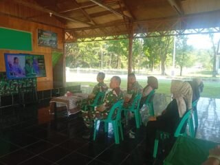 Kodim 0114/Aceh Jaya Ikuti Vidcon Bazar Ramadan Sambut Idul Fitri 1447 H