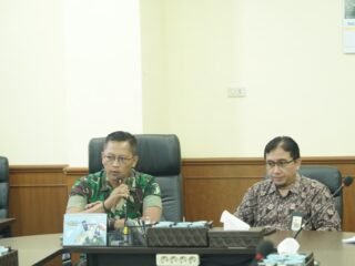 KPP Pratama Meulaboh Berikan Sosialisasi Pajak kepada Juru Bayar Korem 012/TU