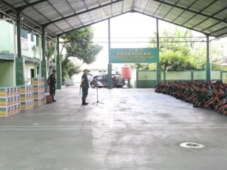 Apel Gabungan Kodim 1006/Banjar Perkuat Disiplin dan Kekompakan Prajurit