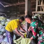Babinsa Jalin Komsos dengan Pelaku Usaha Penggilingan Padi