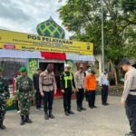 Posko Rest Area Muara Tapus Siaga Amankan Arus Lalu Lintas Jelang Lebaran