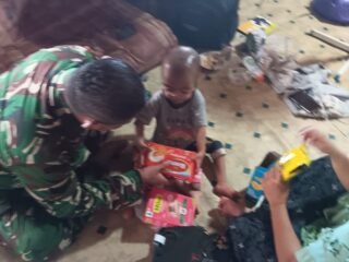 Program Anak Asuh Stunting Kodim 1005/Barito Kuala Berikan Harapan Baru bagi Muhammad Fathan
