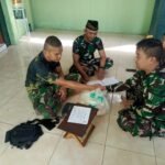 Keluarga Besar Kodim 1003/HSS Himpun Zakat Fitrah, Disalurkan ke Fakir Miskin dan Panti Asuhan