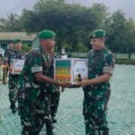 Apel Pelepasan Cuti Lebaran, Dandim 1010/Tapin Beri Arahan kepada Prajurit