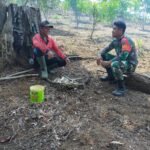Babinsa Koramil 1203-10/Sandai Laksanakan Sosialisasi Pencegahan Karhutla di Desa Istana