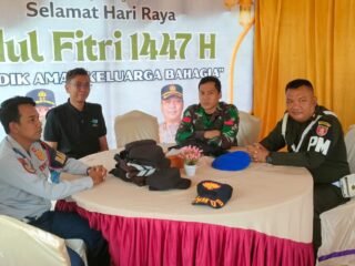 Dukung Operasi Ketupat Mahakam, Kodim 0909/Kutai Timur Jaga Keamanan Wilayah