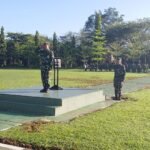 Kasi Log Kasrem 012/TU Bacakan Amanat Pangdam IM dalam Upacara Bulanan