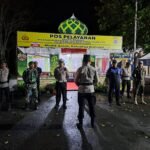 Personel Gabungan Siaga Amankan Arus Mudik di Posko Rest Area Muara Tapus